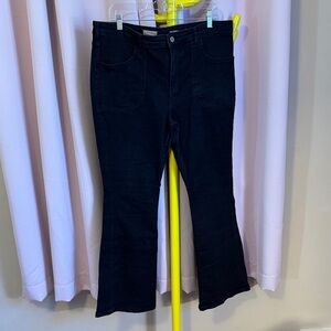 Pilcro black flared pants The Icon by Pilcro